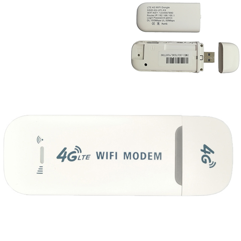 {keluan} 【Xingnangxingf】Unlocked Modem USB 4G LTE Bộ Định Tuyến Không Dây Di Động, Khe Cắm Thẻ SIM Điểm Truy Cập Wifi
