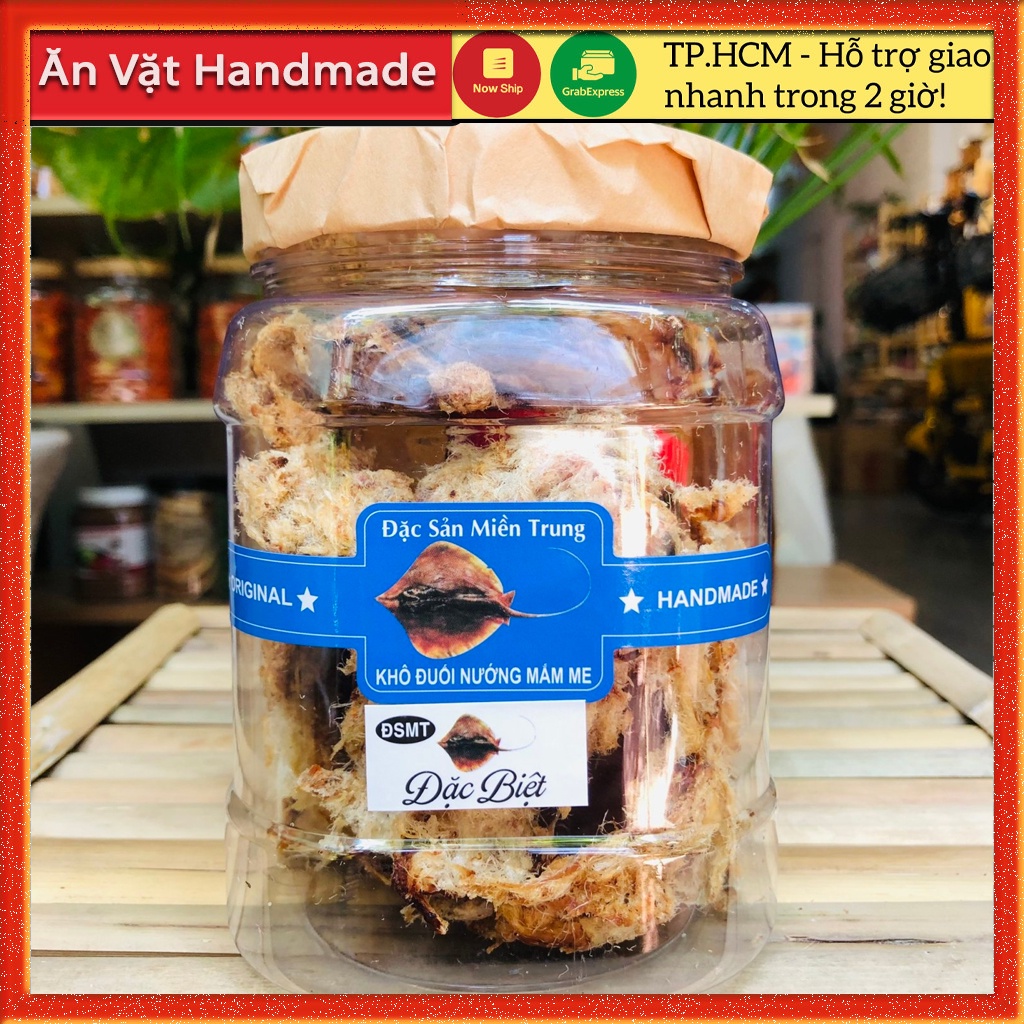 Khô cá đuối nướng mắm me hộp 350gram