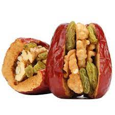 Táo đỏ kẹp óc chó và nho khô thơm ngon Hàn Quốc - ( TẶNG KÈM TÚI XÁCH ) ĂN VẶT NHÀ HEO