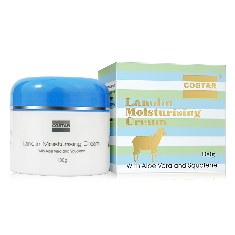 Kem dưỡng trắng da cấp tốc nhau thai cừu costar lanolin moisturising cream 100g