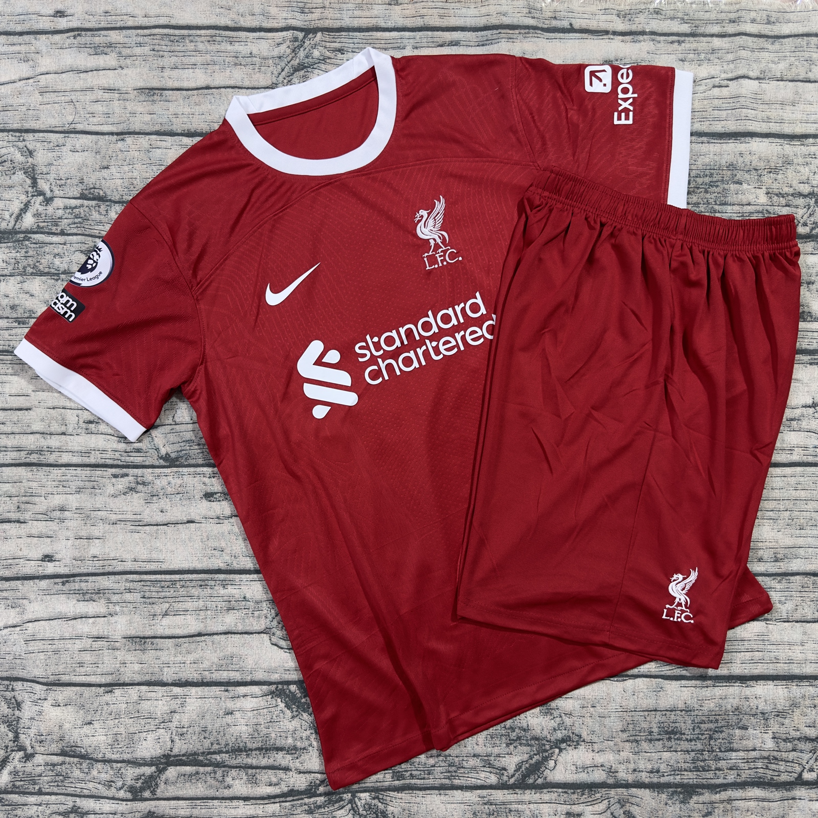 Áo Bóng Đá Câu lạc bộ Liverpool -SÂN NHÀ 2023 - Chất Polyeste - Hàng Thái Lan-Chuẩn Thi Đấu Quốc Tế