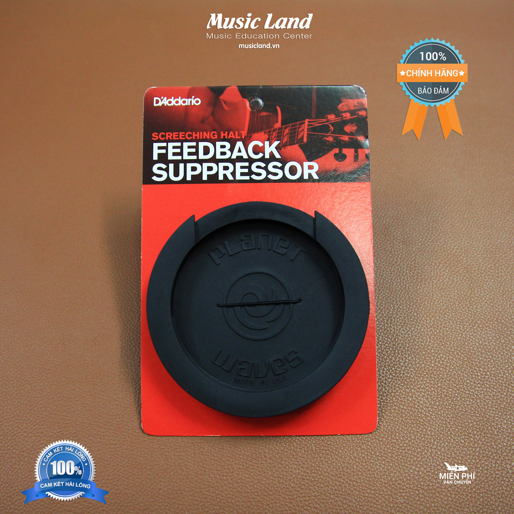 Miếng bịt thùng đàn guitar acoustic d’addario planet waves pw-sh-o1– chính hãng