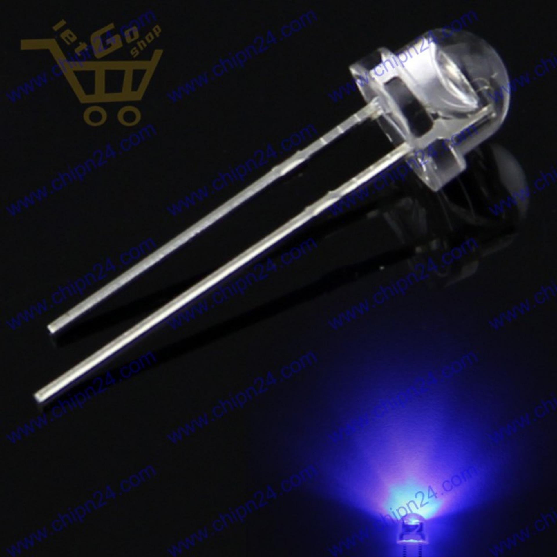 Led 5mm lùn màu xanh dương