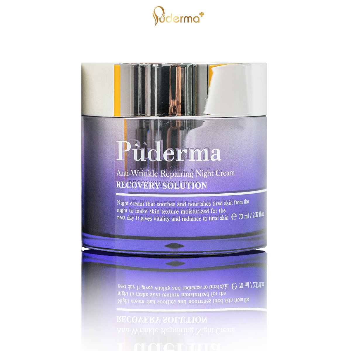 Kem dưỡng da ban đêm puderma anti-wrinkle repairing night crea