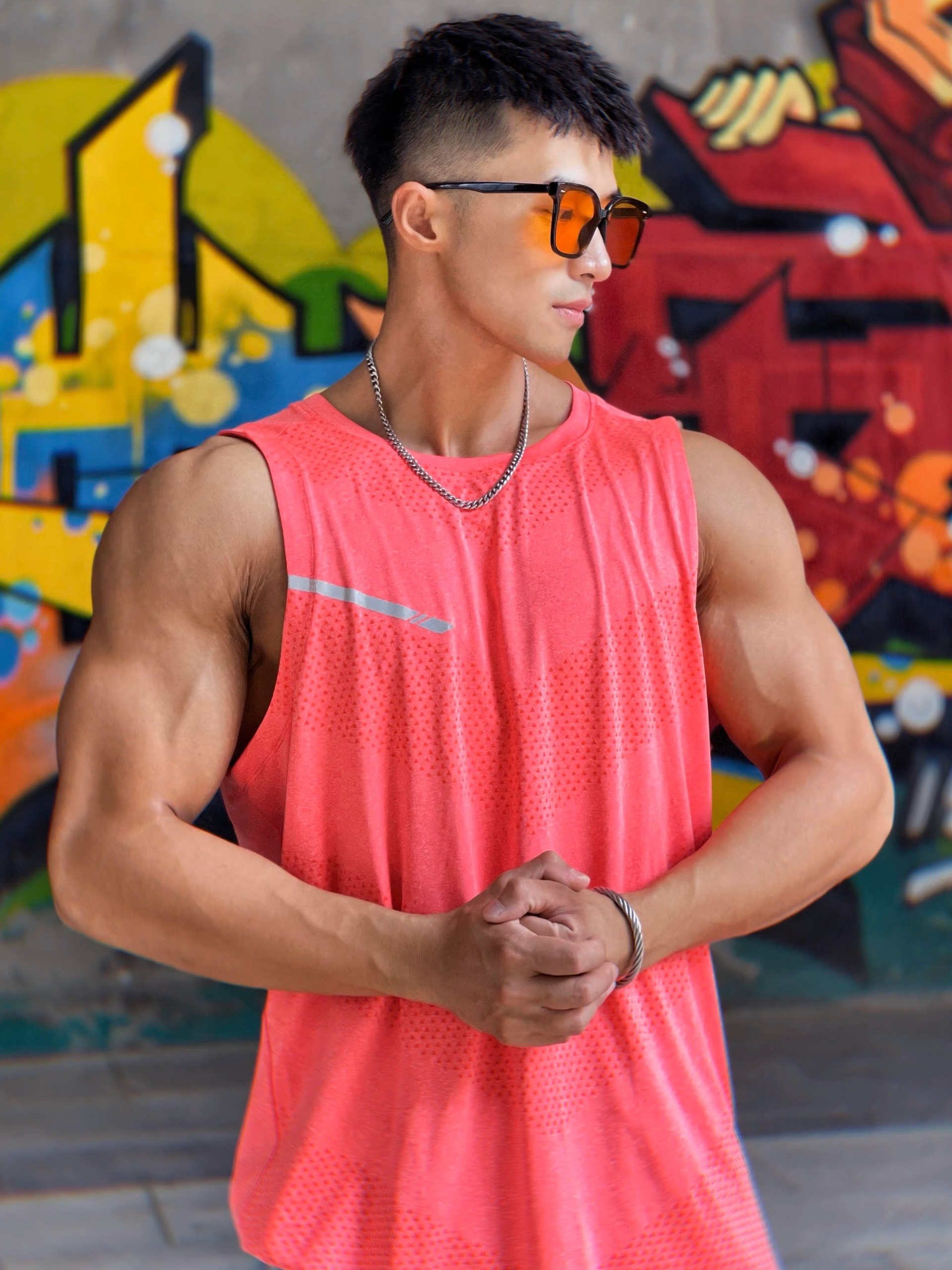 Áo ba lỗ - thể thao gym - thun lạnh cao cấp