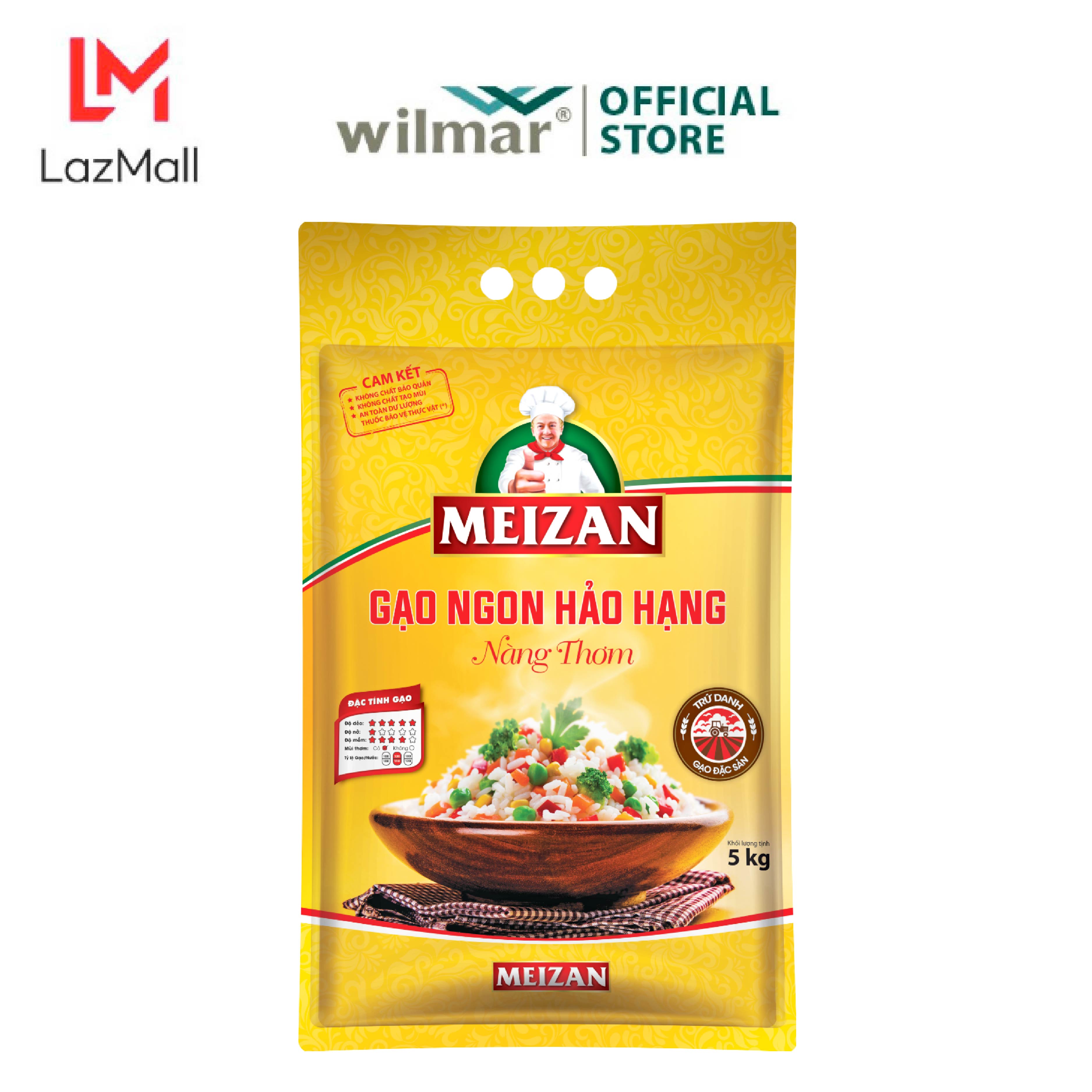 [5KG] Gạo Meizan Nàng Thơm