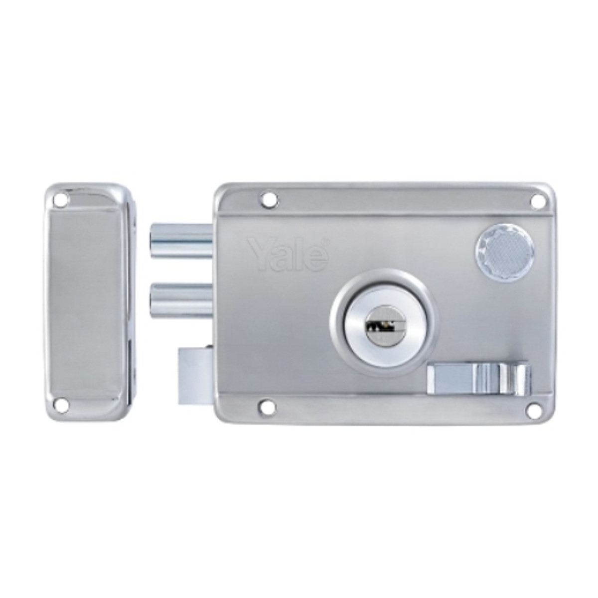 Khóa cổng yale r5122.60ss rh hai đầu chìa