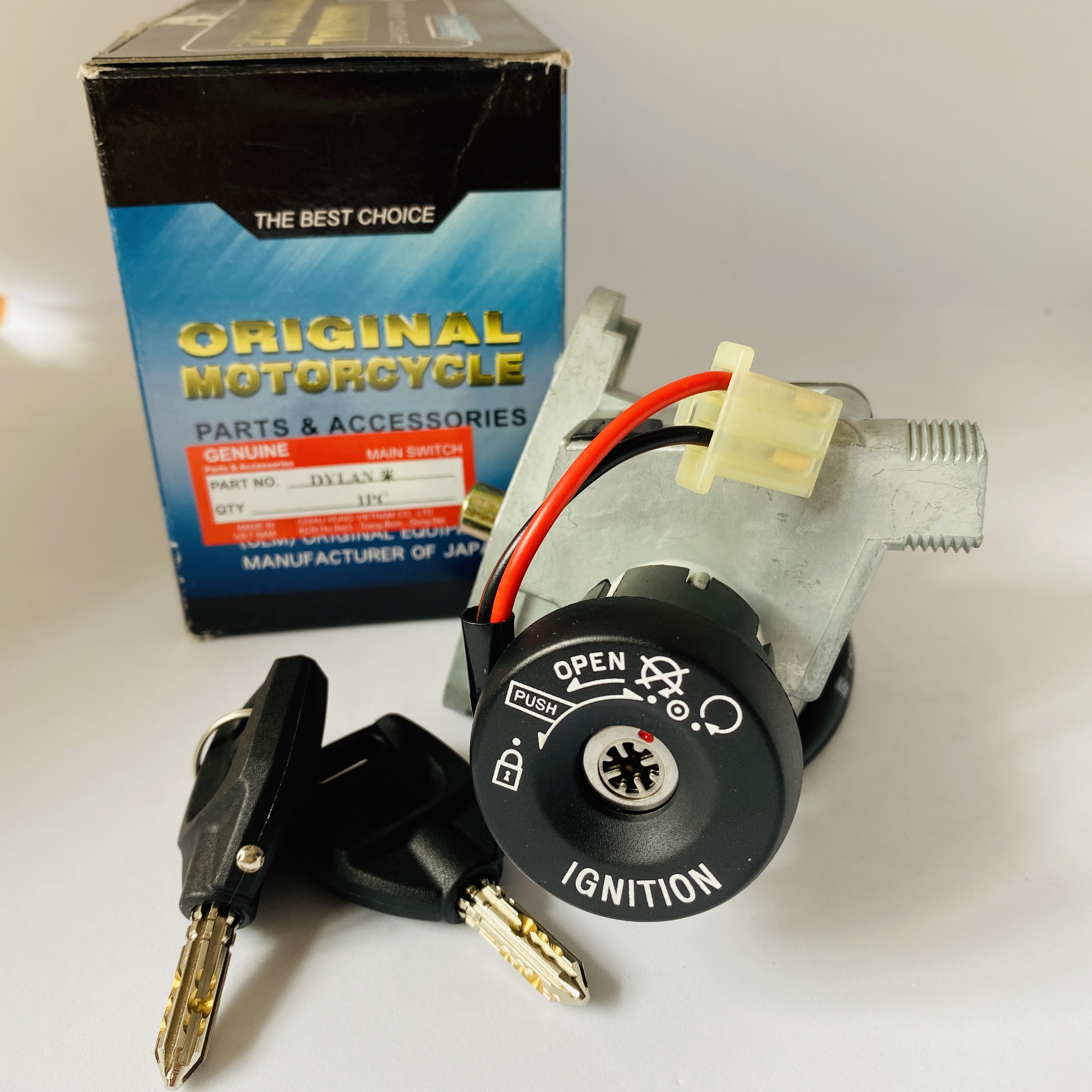 Ổ Khóa Từ 8 cạnh Honda Dylan