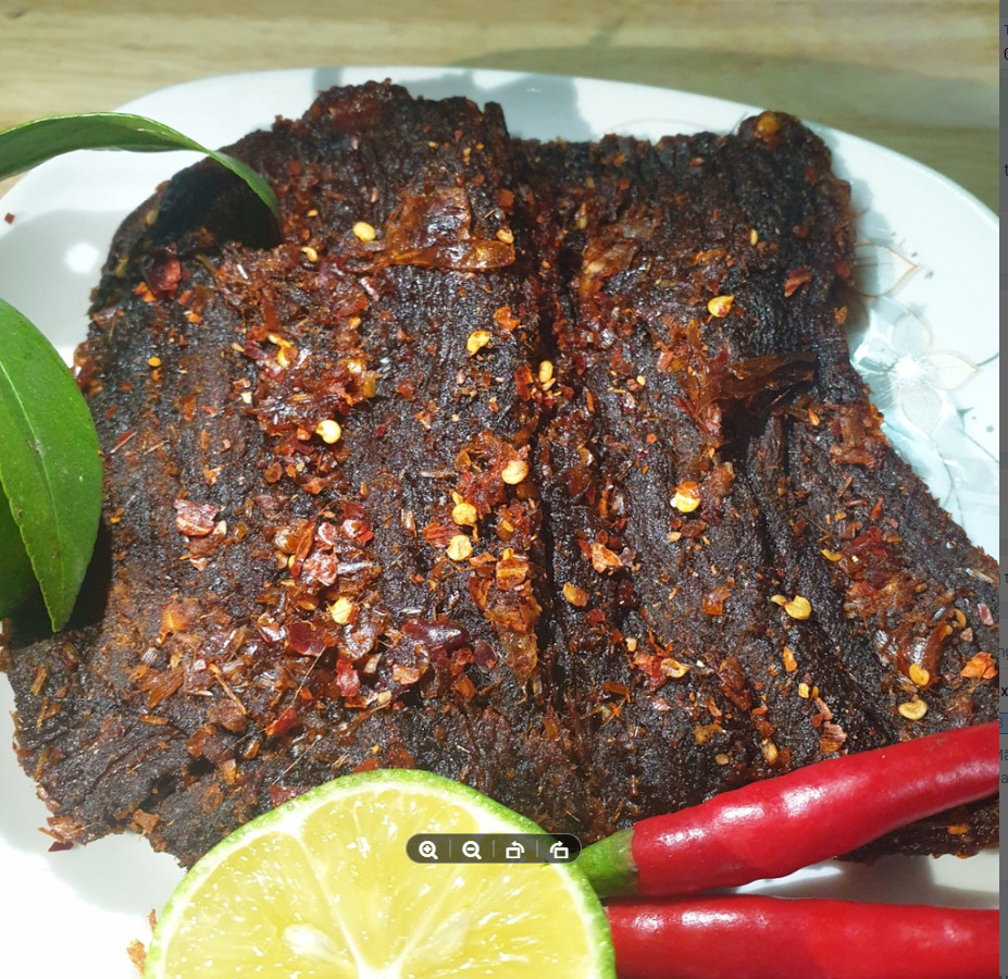 Khô bò miếng Yên Bái đặc sản núi rừng Tây Bắc thơm ngon hương vị dân tộc 750gr