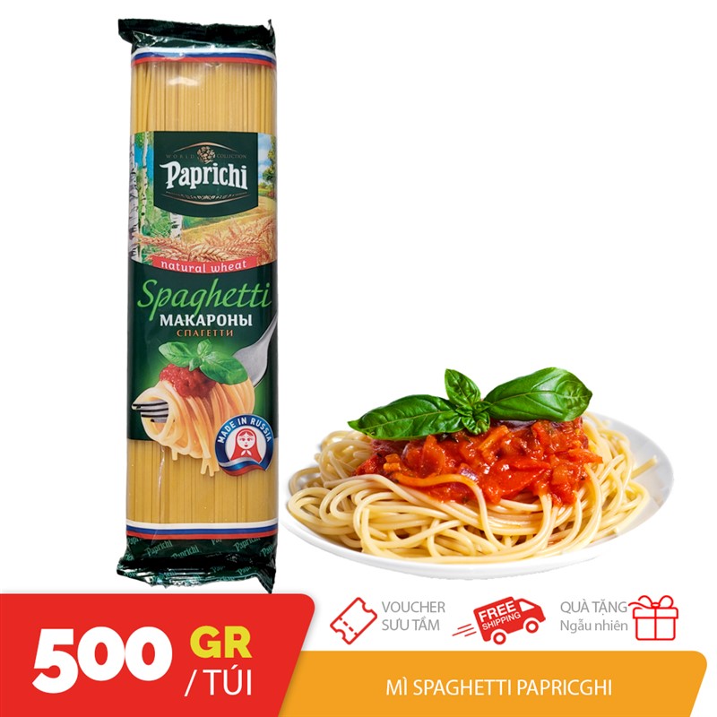 Mì ý mì Spaghetti Nga cao cấp gói 500gr