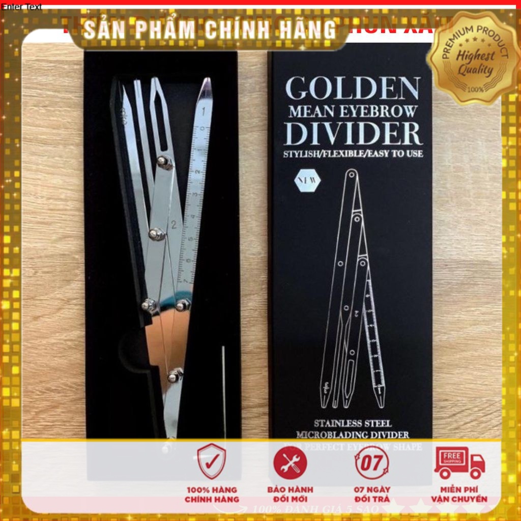 Thước tỷ lệ vàng đa năng đo chân mày dcpx