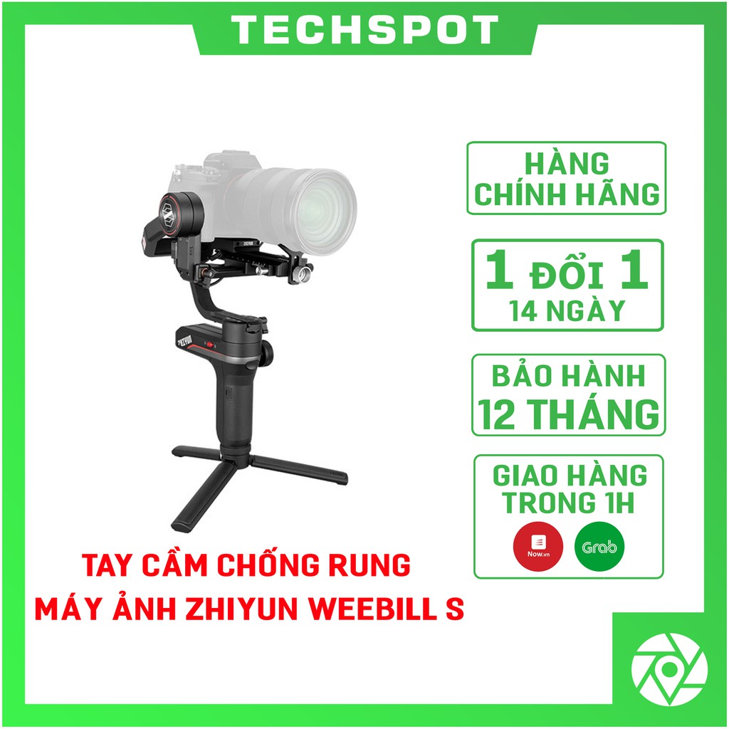Gimbal cầm tay chống rung Zhiyun Weebill S dùng cho máy ảnh DSLR , máy quay