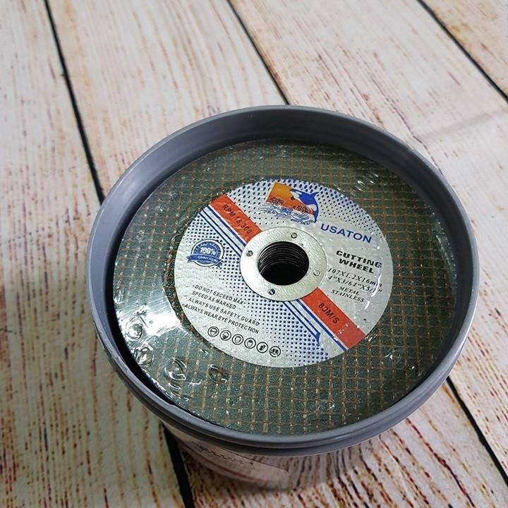 hộp đá cắt 50 viên,Hộp đá cắt inox USATON 50 lưỡi- lưỡi cắt inox