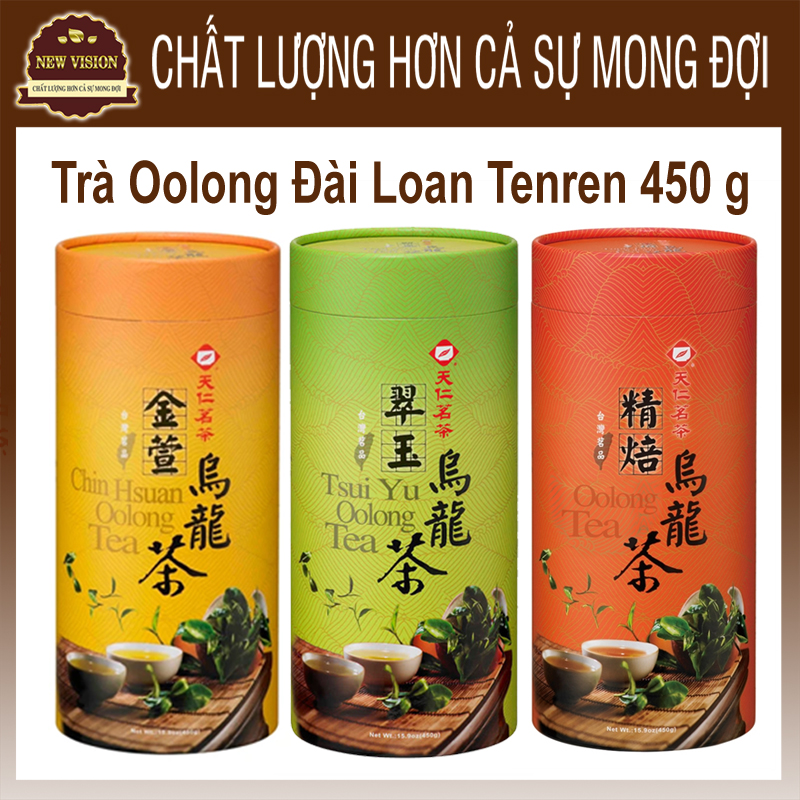Trà tenren trà đài loan pin jade oolong tea 450g - trà tenren trà ô long jinxuan đài loan 450g - trà lừng danh đài loan từ năm 1953.new vision
