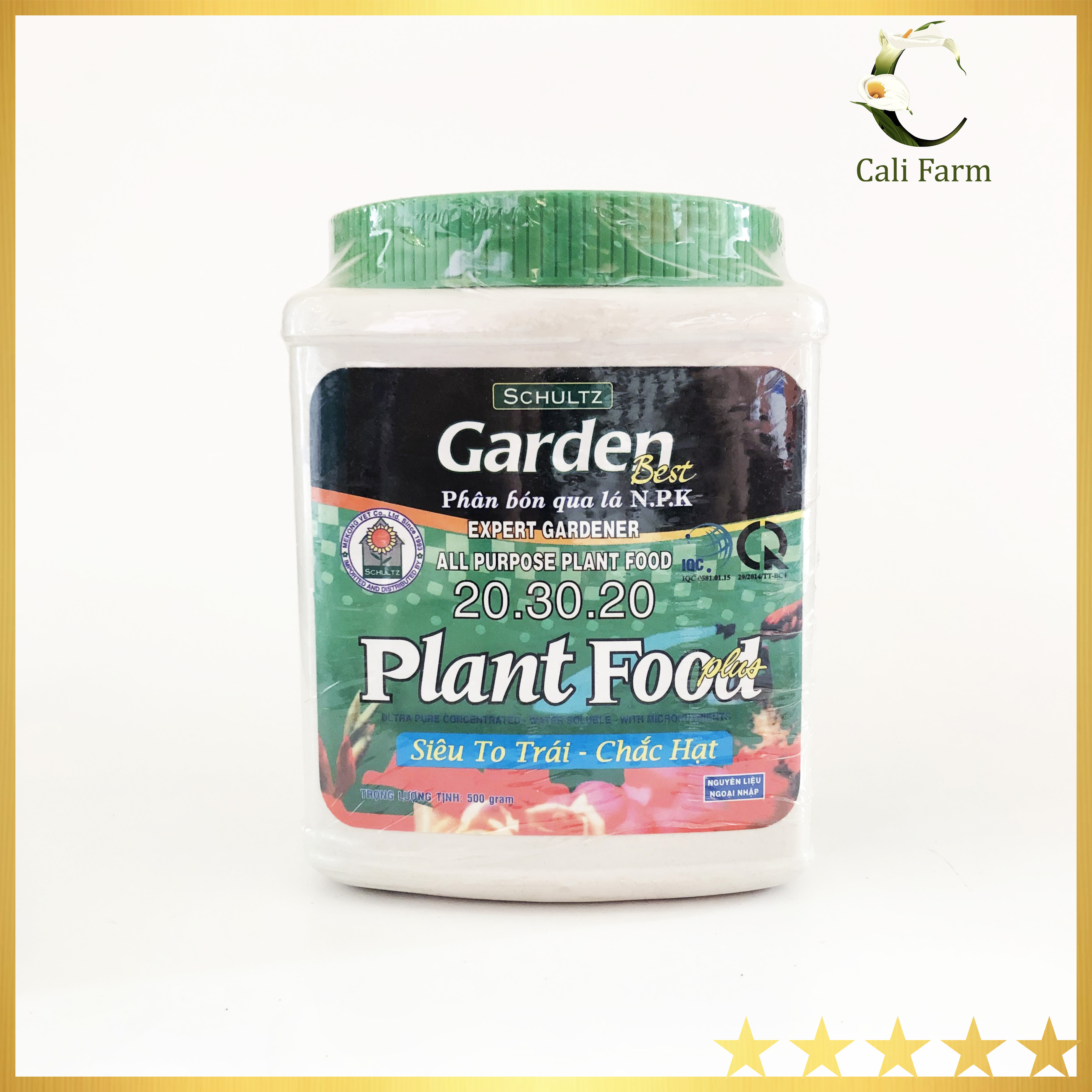 Phân bón qua lá Garden 20.30.20 Plant Food 500g