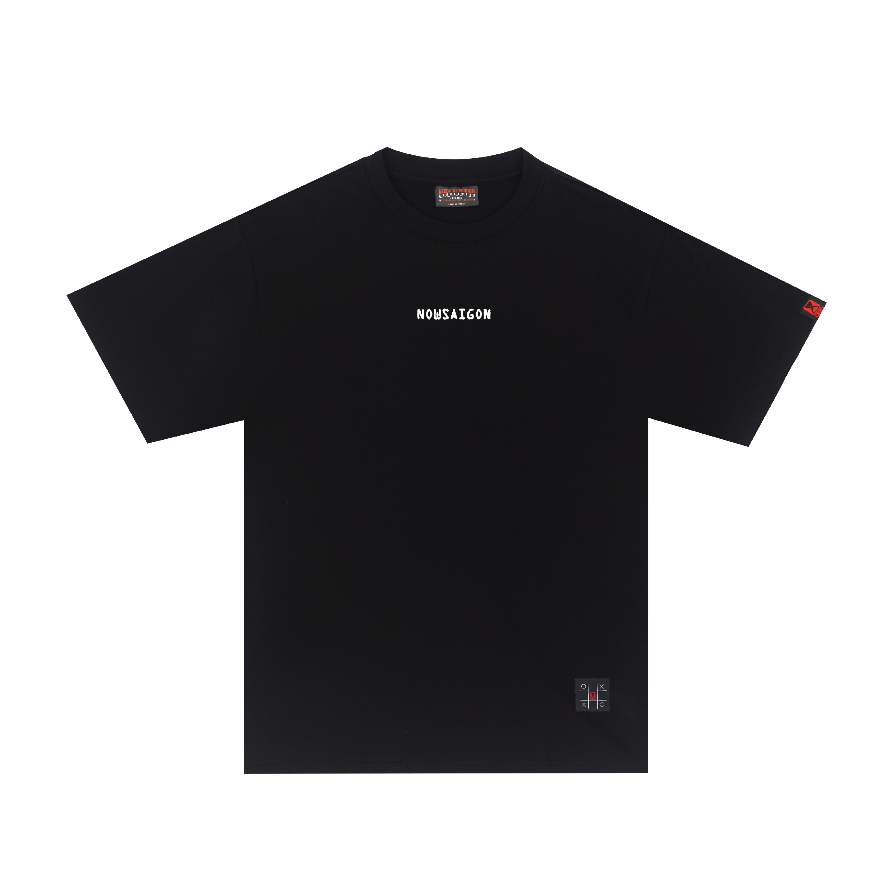 Áo Thun NEEDS OF WISDOM Mini Embroidered Nowsaigon Tee
