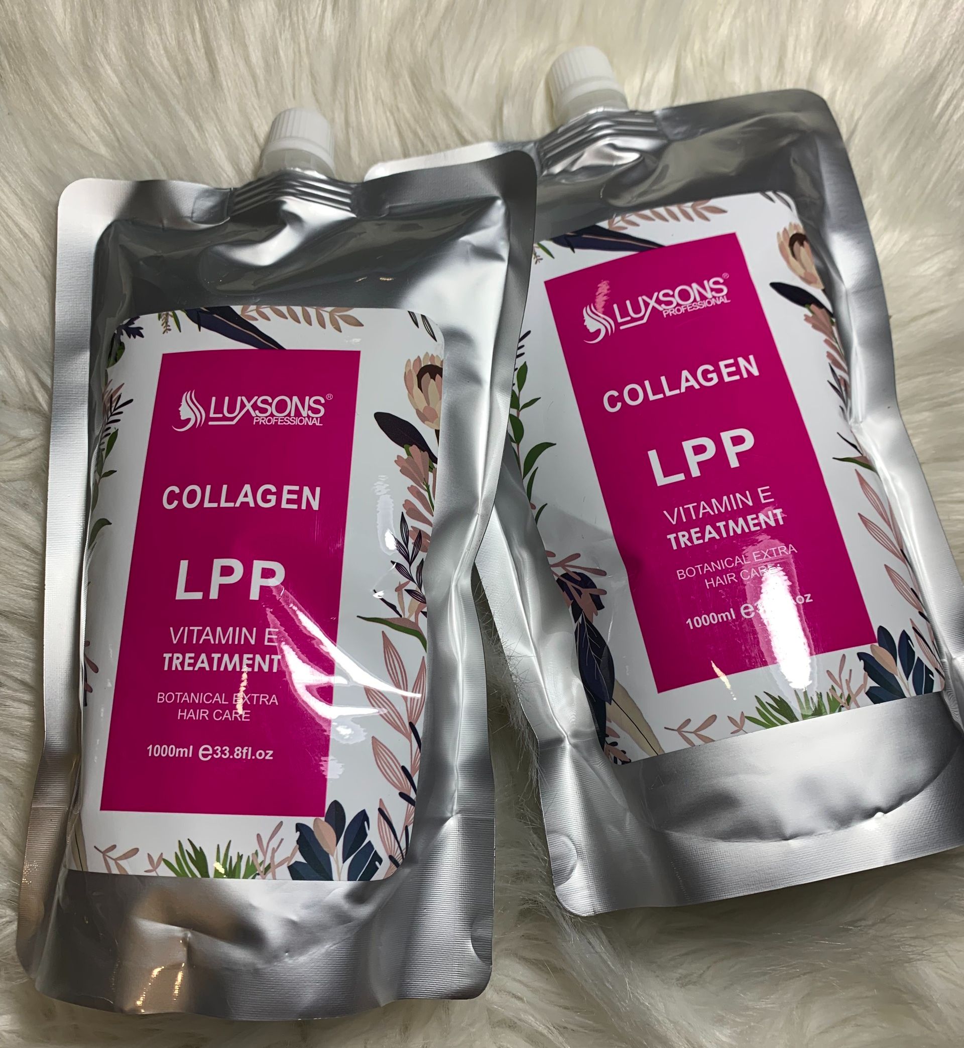 Hấp Dầu Luxsons Collagen 1000ml Siêu Thơm Siêu Bóng Mượt