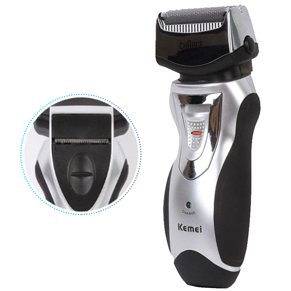 Máy cạo râu 2 lưỡi kép Kemei 8007 Máy cạo râu 2 đường lưỡi chính hãng Kemei 8007 Máy cạo râu 2 lưỡi kép kemei 8007 tiện dụng (Máy cạo râu 2 lưỡi kép kemei 8007Máy cạo râu 2 lưỡi kép Kemei 8007 giá rẻ chính hãng tại TP