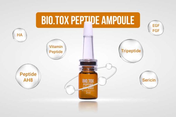 Tinh chất căng sáng mịn da Mediworld Bio.Tox Peptide Ampoule