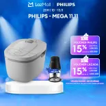 Nồi Cơm Điện Tử Philips HD4719/32  1.8L||công nghệ FreshDefense|Làm nóng 3D - Hàng Chính Hãng