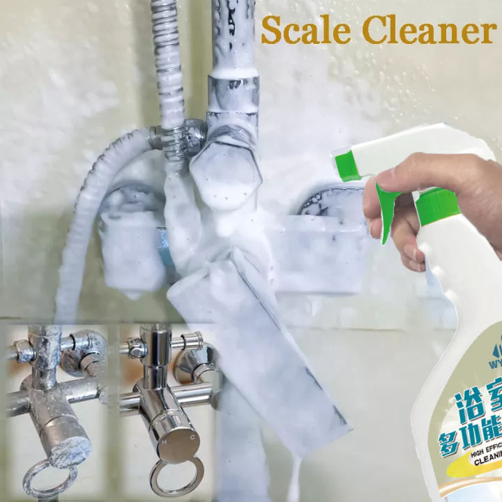 WYUE Chất tẩy rửa phòng tắm / Làm sạch phòng tắm kính / Vòi hoa sen / vòi / Tường và sàn gạch Vết bẩn nước / Chất tẩy bẩn mạnh mà không gây hại cho nhà vệ sinh Chất tẩy rửa quy mô phòng tắm Bộ làm sạch quy mô gia đình Gói gia đình /500ML