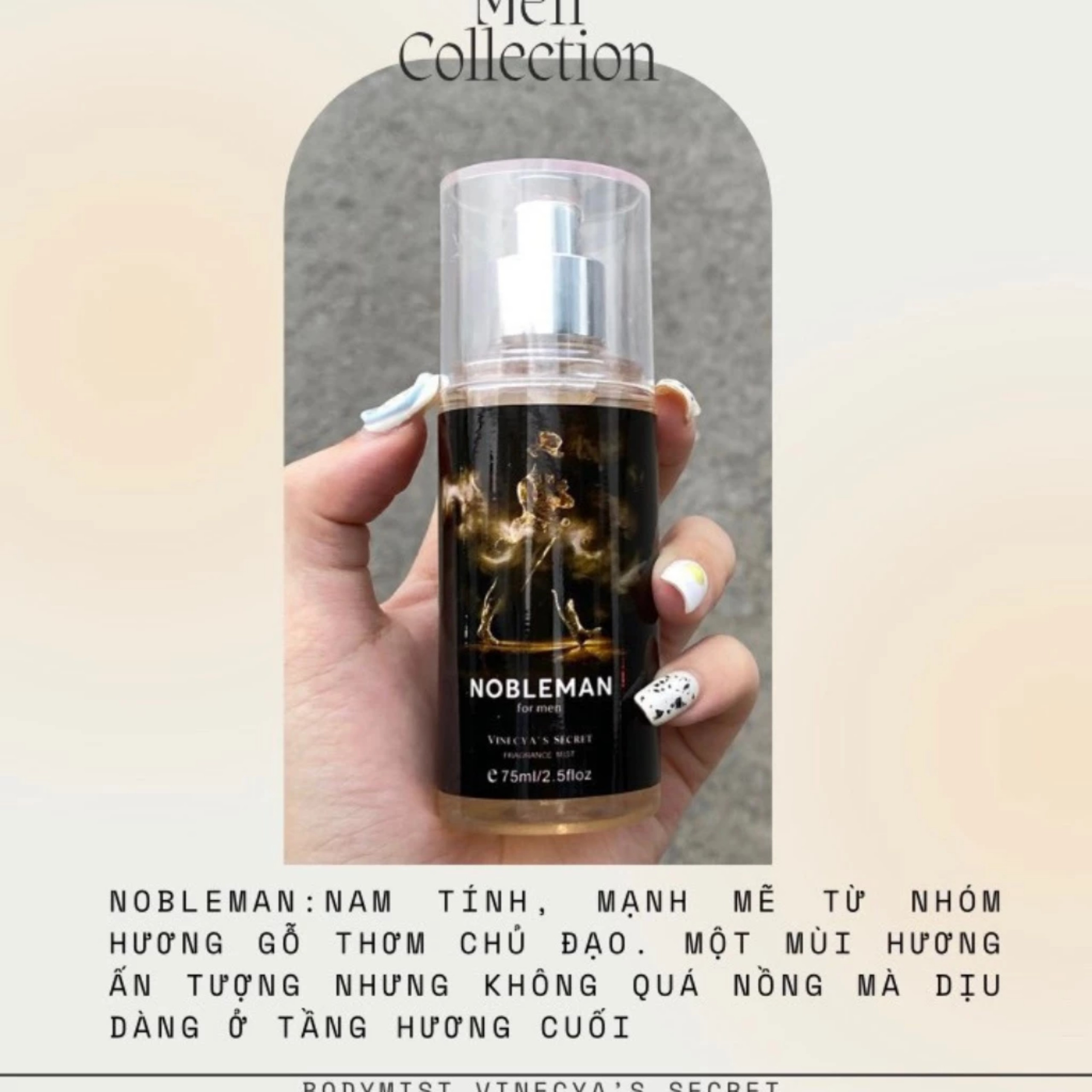 Body Mist Nam 75ml Lazada