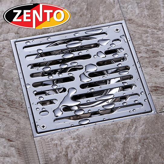 Thoát sàn chống mùi ban công inox304 zento zt560-2u