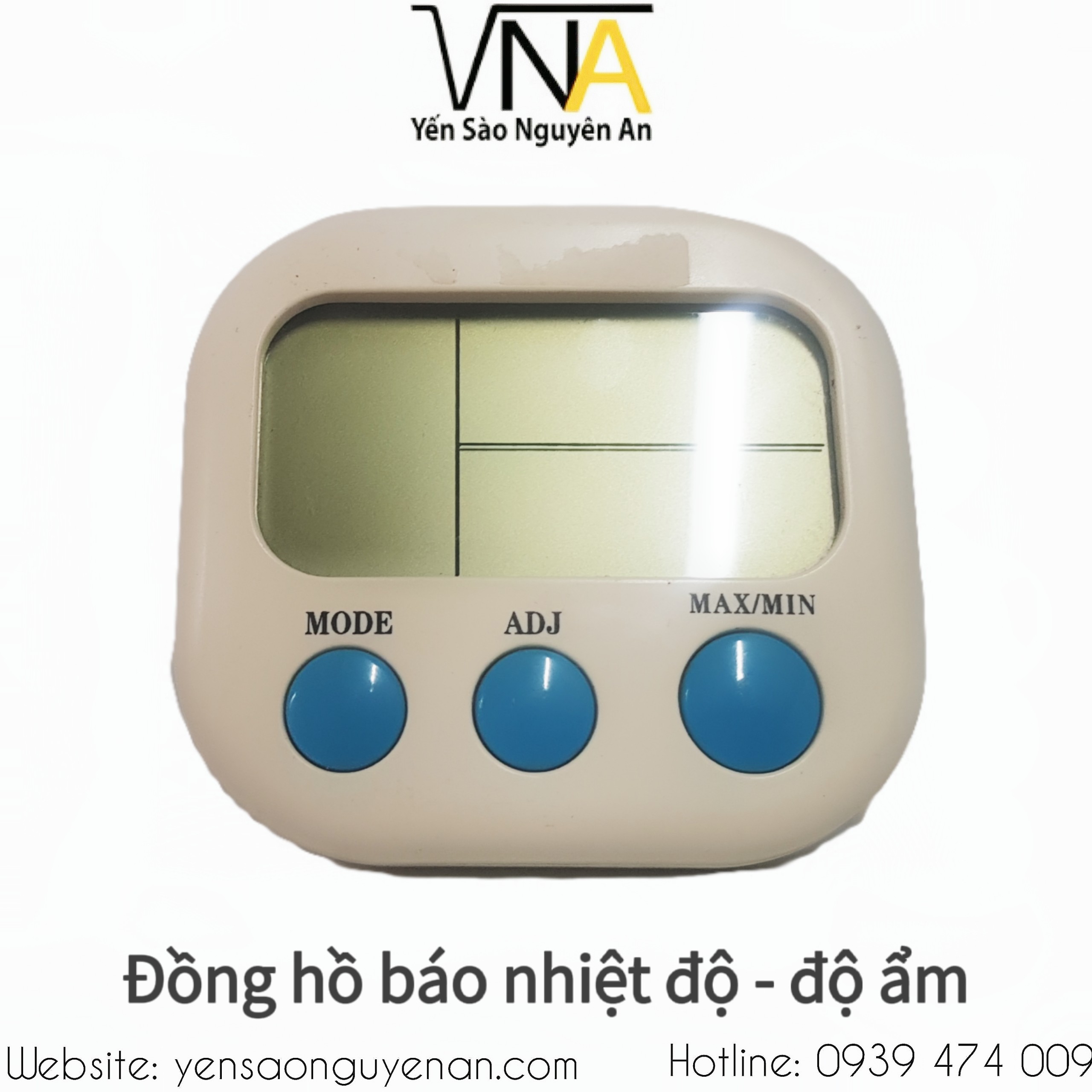[SP000420] ĐỒNG HỒ BÁO NHIỆT ĐỘ - ĐỘ ẨM CX-203