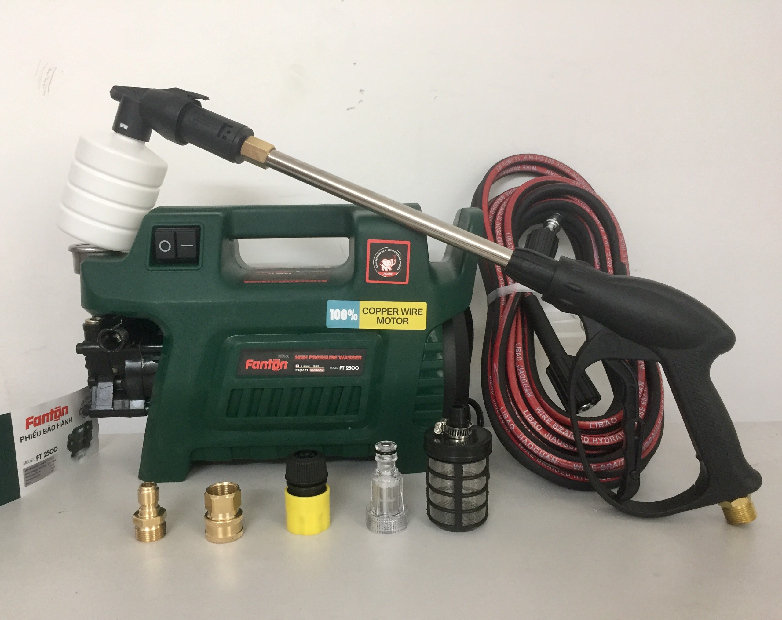 Máy rửa xe 2500w fanton ft2500