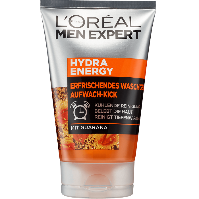 Sữa rửa mặt nam sạch nhờn, ngừa mụn LOREAL MEN EXPERT HYdra Energy 100ml - Pháp