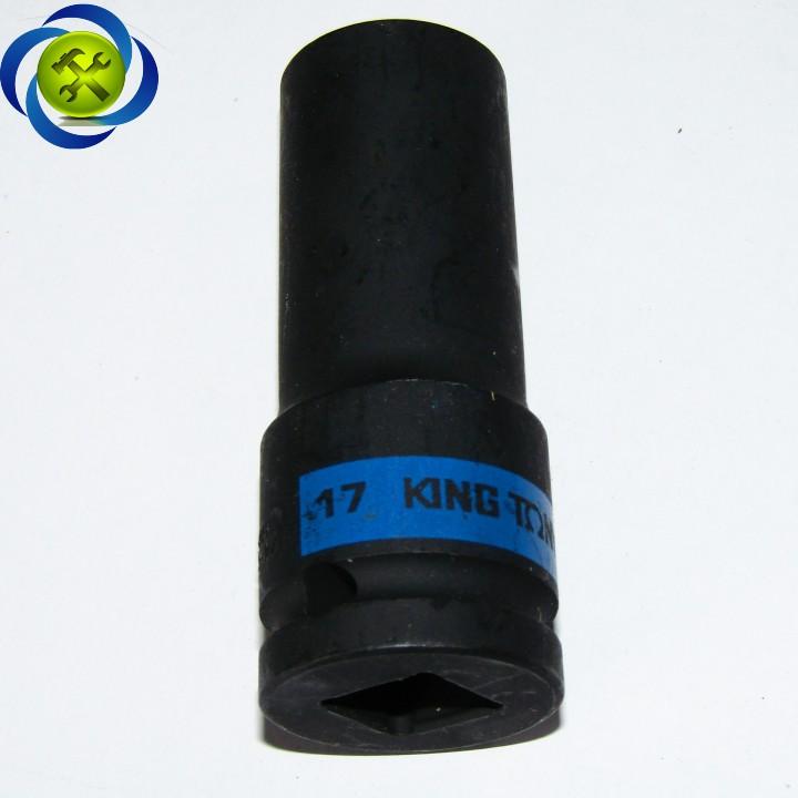 Tuýp đen dài 17mm kingtony 443517 loại 1/2 6 cạnh