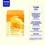 Sữa bột Vinamilk Optimum Gold 1-Hộp thiếc 800g (Cho Trẻ Từ 0 - 6 Tháng Tuổi) - Sữa cho trẻ sơ sinh giúp Tăng cân, chiều cao, tiêu hóa, phát triển não bộ