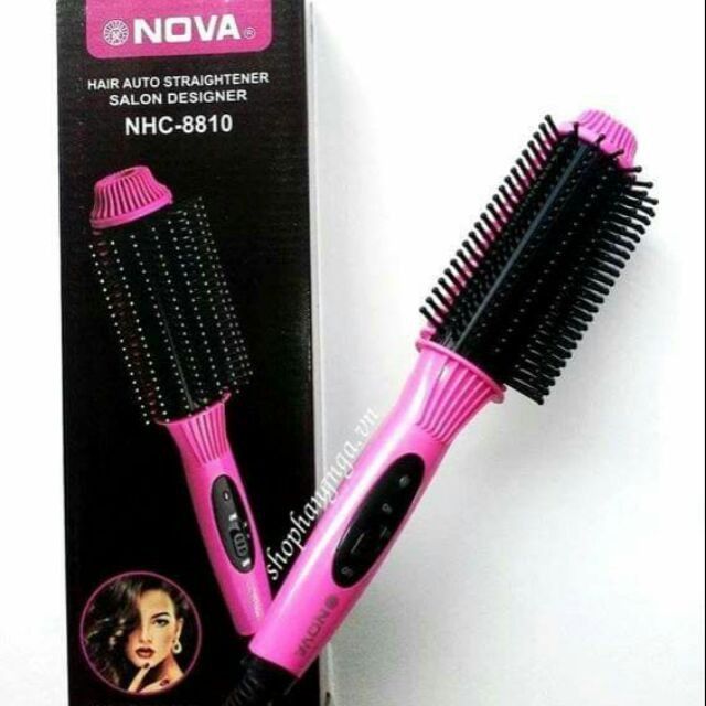Lược điện uốn tóc đa năng nova nhc-8810