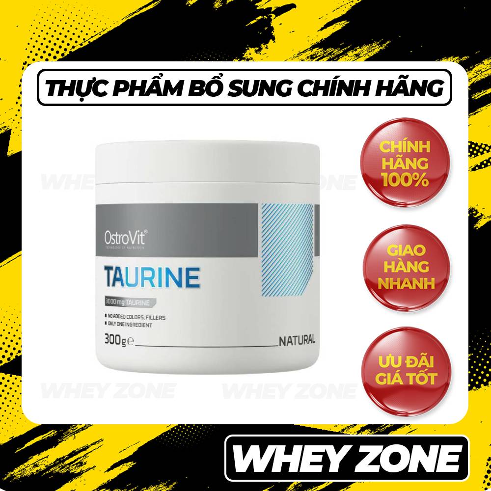Buy Now Ostrovit Taurine 300g - Boosts Workout Energy