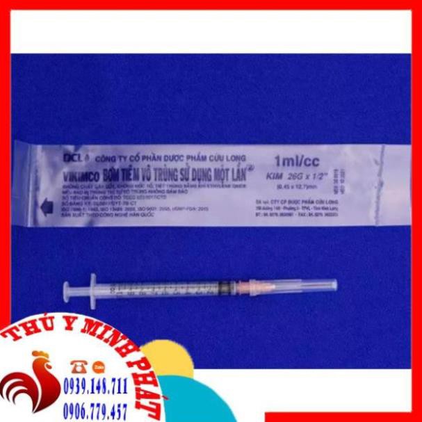 Combo 10 ống tiêm 1ml vikimco