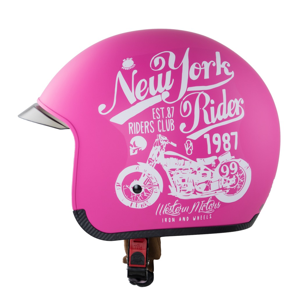 Mũ Royal M139 V5 kính âm (sơn nhám) - Mũ bảo hiểm 3/4 dấu kính có size (ảnh & clip )