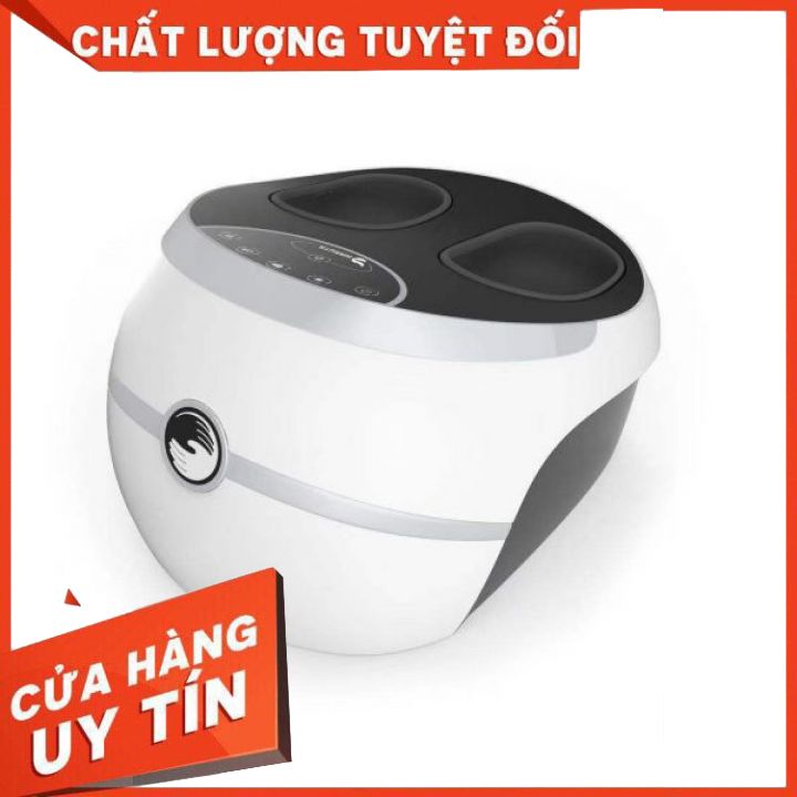 Máy Massage Chân HMF 260, Hàng chính hãng của Nhật Bản, Tận hưởng bấm huyệt bàn chân tại nhà với bi lăn 3D chuyên sâu, 8 Túi khí xoa bóp 360 độ tiên tiến với 3 cấp độ, Chế độ nhiệt sưởi bằng sợi Carbon từ 38- 42 độ