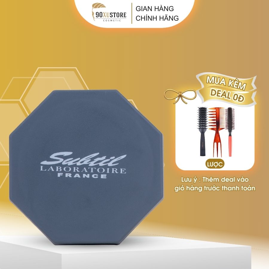 Sáp vuốt tóc nam Clay Wax Subtil , giữ nếp tóc , tạo kiểu tóc