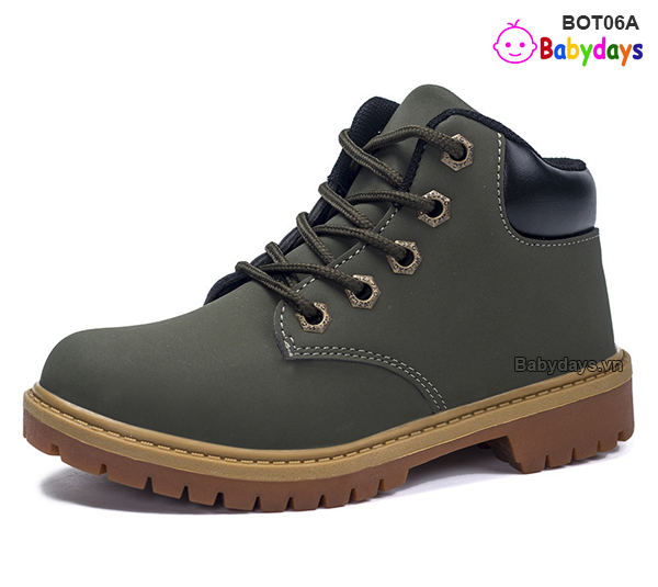 Giày boots trẻ em cổ thấp BOT06A