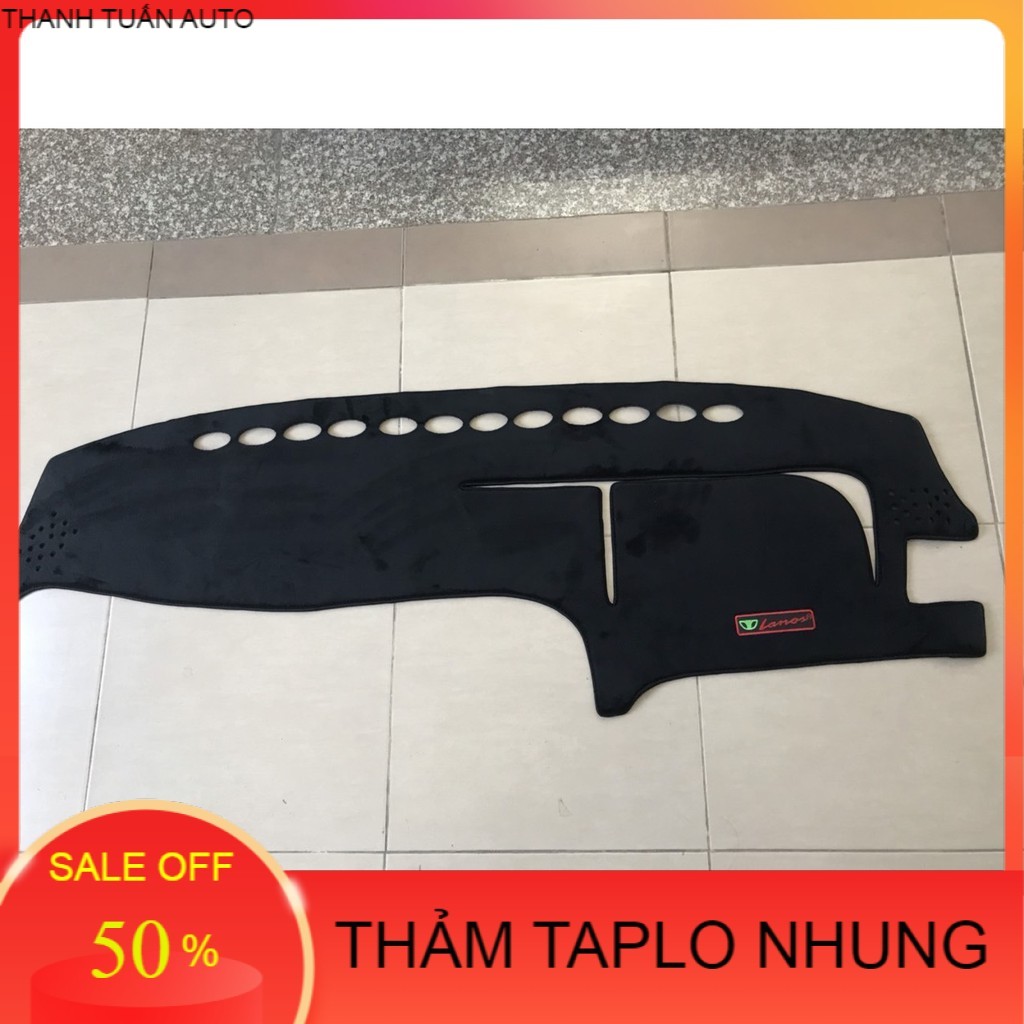 Daewoo lanos thảm che nắng taplo nhung 3 lớp chống trượt