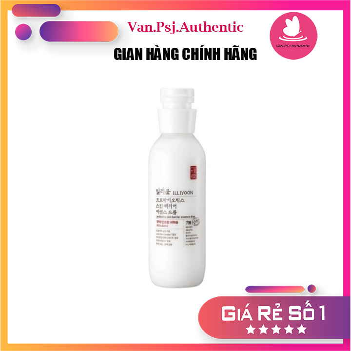 Tinh chất phục hồi lên men sinh học illiyoon probiotics skin barrier essence drop