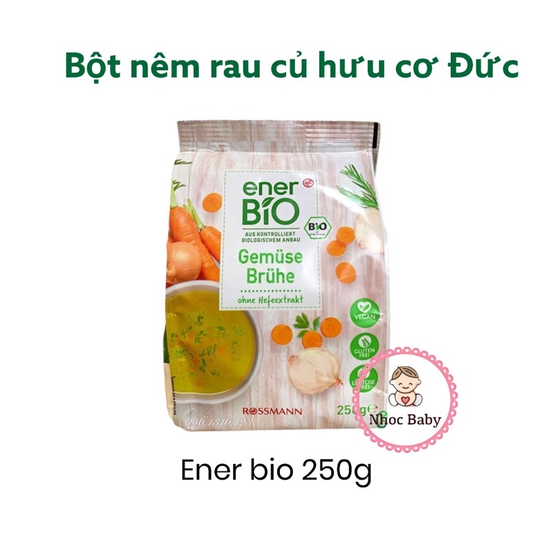 Bột nêm rau củ hữu cơ Tách muối Bio 250g Đức
