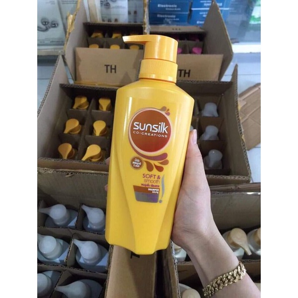 Dầu gội sunsilk Thái Lan 450 ml siêu mềm mượt