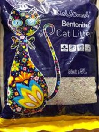 Cát vệ sinh cho mèo Bentonite Cat Liter 5L(3.6kg)-Lemon