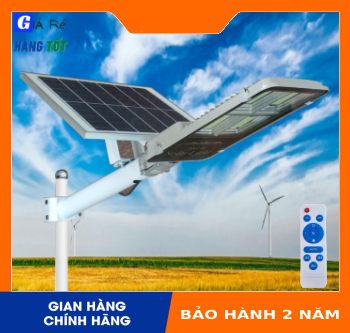 Đèn đường năng lượng mặt trời pin rời 200W