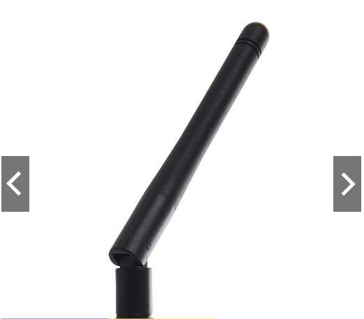 Lẻ 1 râu, ăng ten thu sóng wifi không dây 5db 2.4g sma tqwwf001