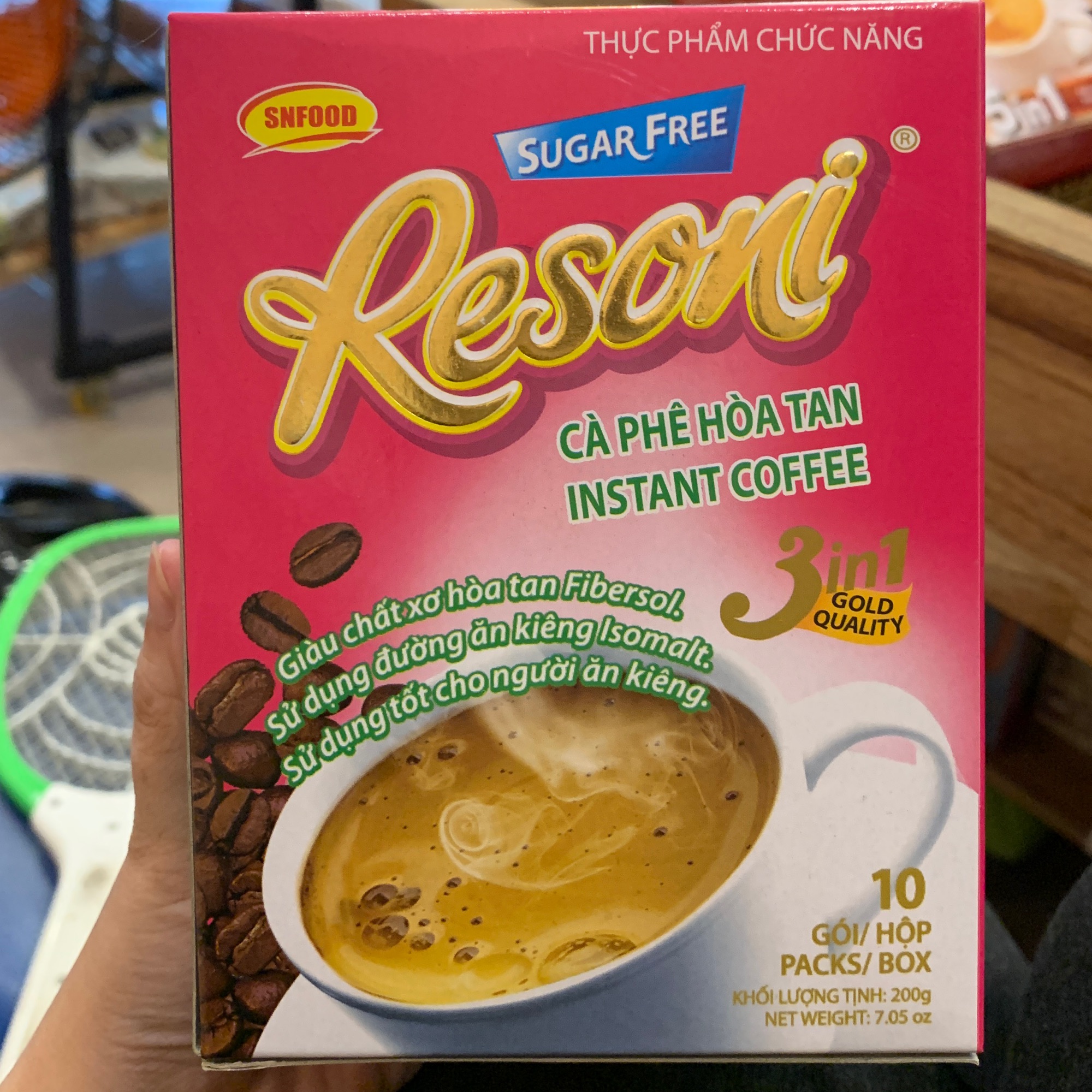 Cafe resoni sugar free