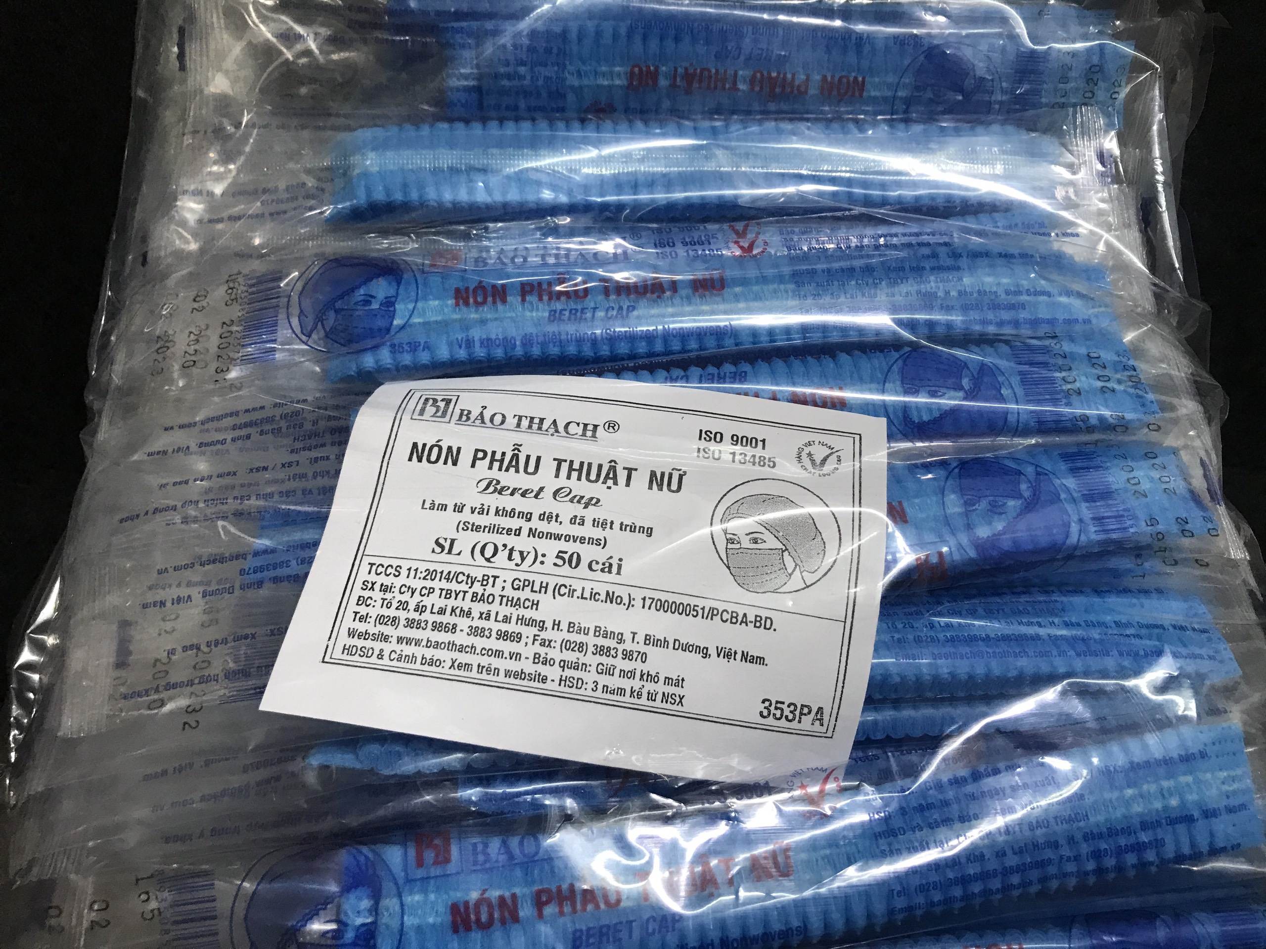 Nón phẫu thuật con sò nữ