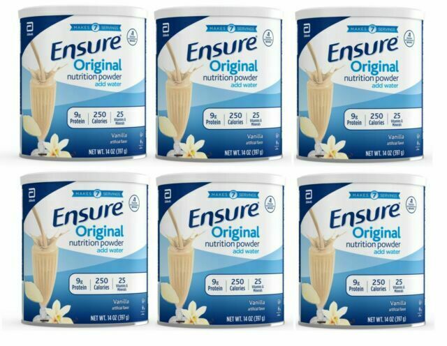 Sữa bột phục hồi sức cho người già người bệnh người biếng ăn Ensure Original Nutrition Powder của Mỹ mỗi hộp 397gr