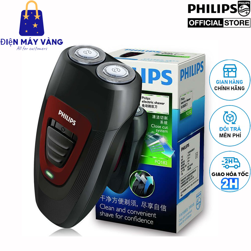 Máy cạo râu du lịch Philips PQ182 tích hợp pin sạc